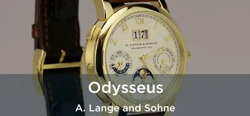  Odysseus A. Lange and Sohne