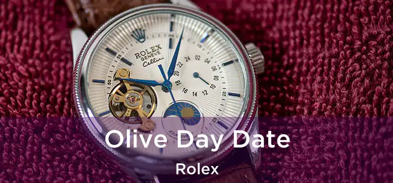 Olive Day Date Rolex
